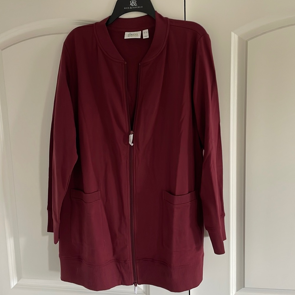 Denim & Co Active Wear Tunic Sweatshirt